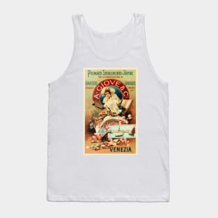 A GIOVE & CO VENEZIA Italian Confectionery Chocolates Vintage Advertisement Tank Top